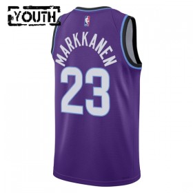 Utah Jazz Lauri Markkanen Nike 2025-26 Icon Edition Violetti Lasten Pelipaidat Swingman